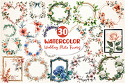 Wedding Photo Frames Clipart, an Illustration by Dream Creation (Thumbnail 1 of 6)