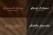 Unseeness, a Script Font by zamjumps (Thumbnail 7 of 10)