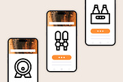 50 Beer Icons, an Outline Icon by Side Project (Thumbnail 5 of 7)