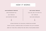 Blush Sale Email Marketing Template, an Email Template by KikiBunnyCreative (Thumbnail 6 of 7)