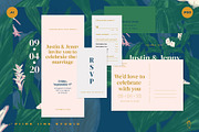 Casual Botanical Wedding Suite, an Invitation Template by PiiNK iiNK STUDiO (Thumbnail 2 of 10)
