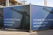 Construction Hoarding Mockup, an Advertising Mockup by Pitchlook.Studio (Thumbnail 3 of 4)