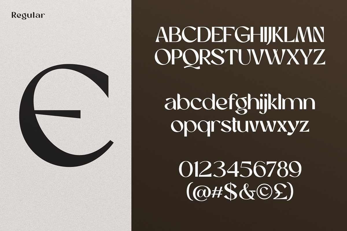 Eugusto Display Typeface, a Sans Serif Font by Typetemp Studio (Photo 19 of 26)