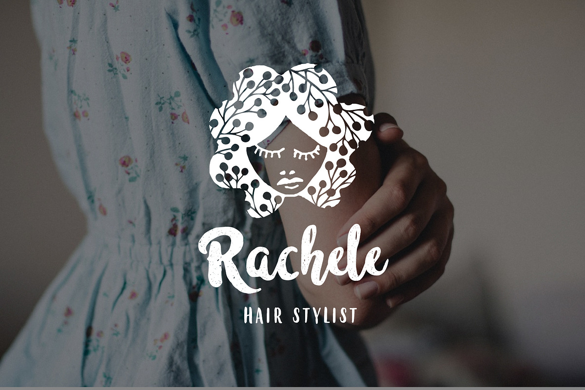 Feminine premade hand drawn logo 01, a Branding & Logo Template by Nues Design (Photo 5 of 11)