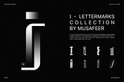 I Lettermarks Collection, a Branding & Logo Template by Musafeer Studio (Thumbnail 1 of 2)