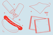 American Food Vector Illustrations, a Food Illustration by TheFoodAtlas (Thumbnail 14 of 19)