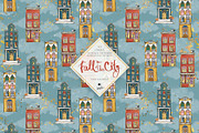 Fall City Hand Drawn Autumn Patterns, a Pattern Graphic by KaramfilaS (Thumbnail 19 of 21)