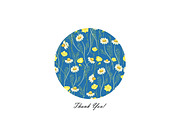 Wildflower Seamless Patterns, an Illustration by OlDm_Shop (Thumbnail 10 of 10)