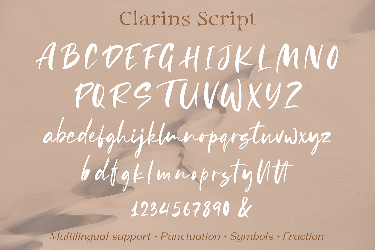 Clarins, a Serif Font by Larin Type Co. (Photo 12 of 13)