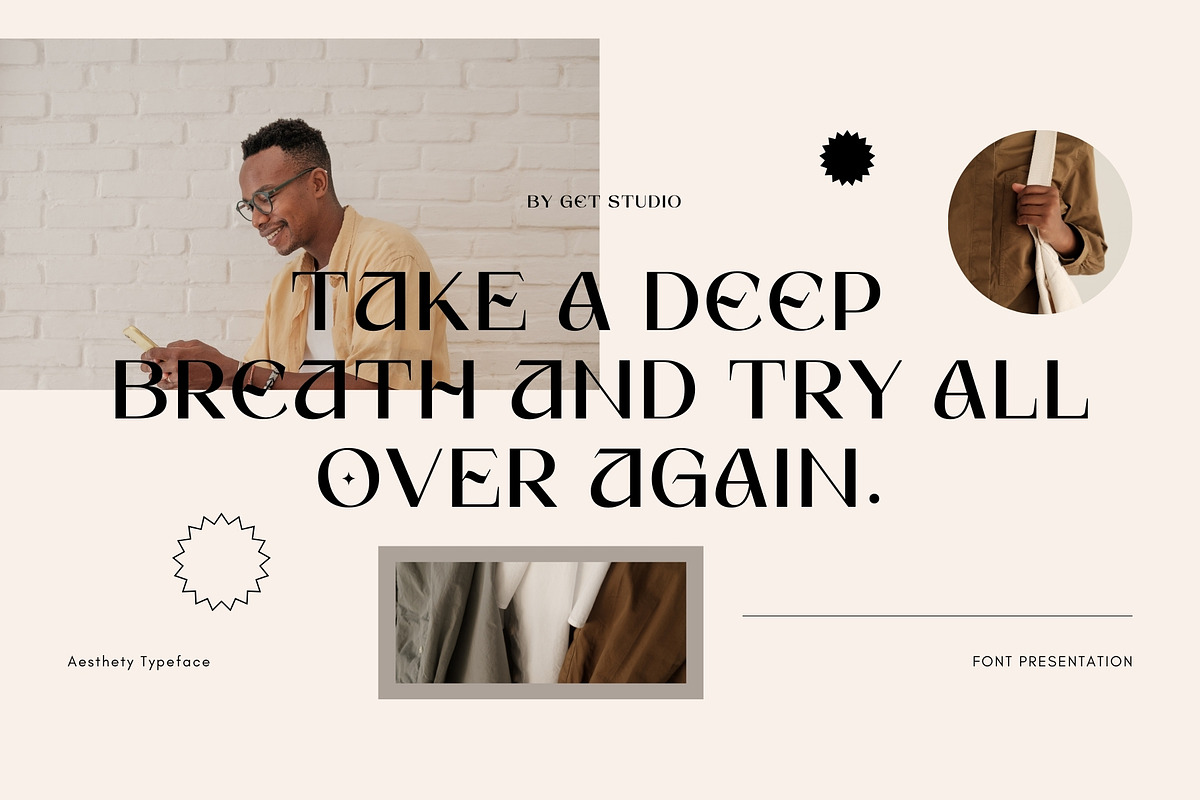 Aesthety Typeface, a Serif Font by Get Studio (Photo 5 of 13)