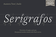 Austera Text Essential #2, a Serif Font by Corradine Fonts (Thumbnail 5 of 14)