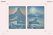 Polar Lands Illustrations, a Background Graphic by Nomad Visuals (Thumbnail 8 of 15)