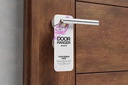 Door Hanger Mockup, a Mockup by Hazzpro_Std (Thumbnail 3 of 5)
