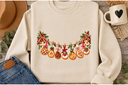 Christmas Bakery Clothesline Clipart, a Seasonal Illustration by Ink Gallery (Thumbnail 8 of 11)
