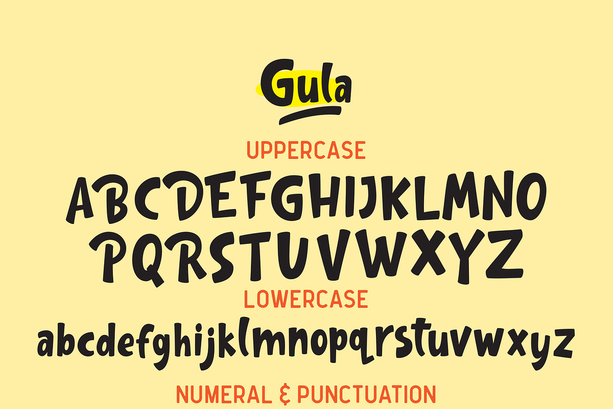 Gula - Playful Font, a Sans Serif Font by Inspiratype (Photo 11 of 12)