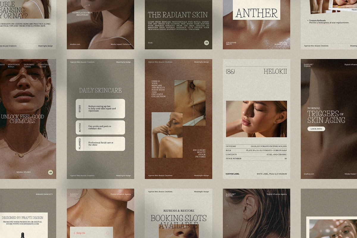 Elegant Story Templates for Skin preview 7