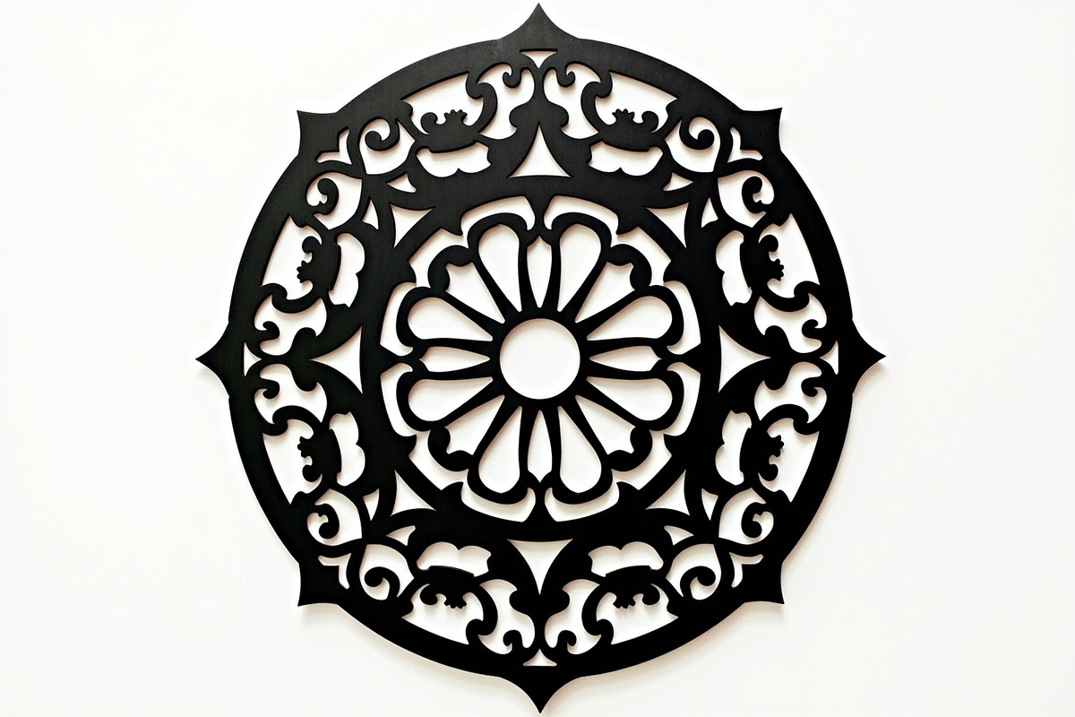 Intricate Mandala Laser Cut Designs, an Object Graphic by abu67222 (Photo 3 of 16)