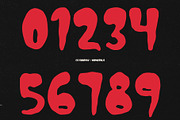 CS Sharow – Vintage Horror Font, a Sans Serif Font by Craft Supply Co. (Thumbnail 7 of 8)