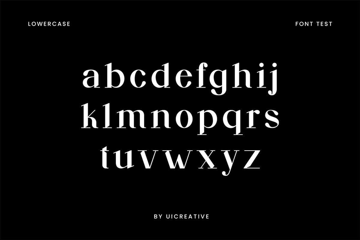 Banquette Luxury Serif Font, a Serif Font by UICreative (Photo 9 of 12)