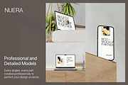 NUERA - Warm Vibes Mockup Bundle, a Device Mockup by Creavora (Thumbnail 3 of 10)