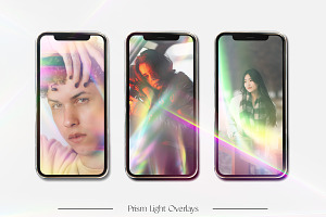 Prism Light Photo Overlays