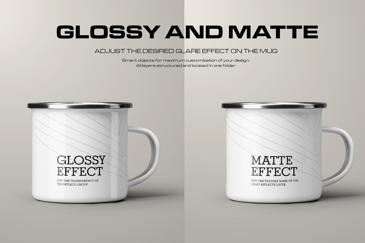 7 Mockups of Enamel Metal Mug, a Cups & Container Mockup by Grow Design Craft Studio (Photo 6 of 8)
