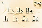 Emblema Headline 1DECO, a Sans Serif Font by graffistyling (Thumbnail 3 of 4)