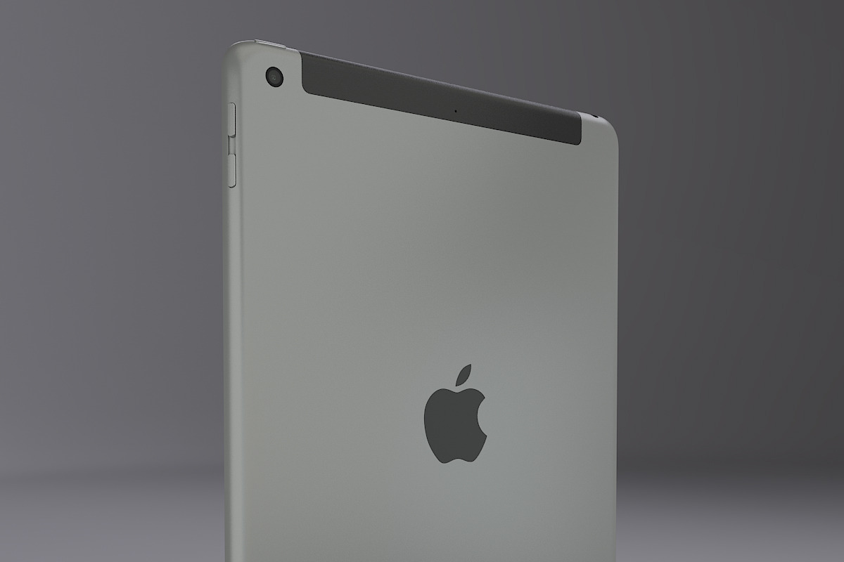 Apple iPad 9.7 Wi-Fi + Cellular 3D, an Object 3D Model by XYZ Space (Photo 4 of 17)