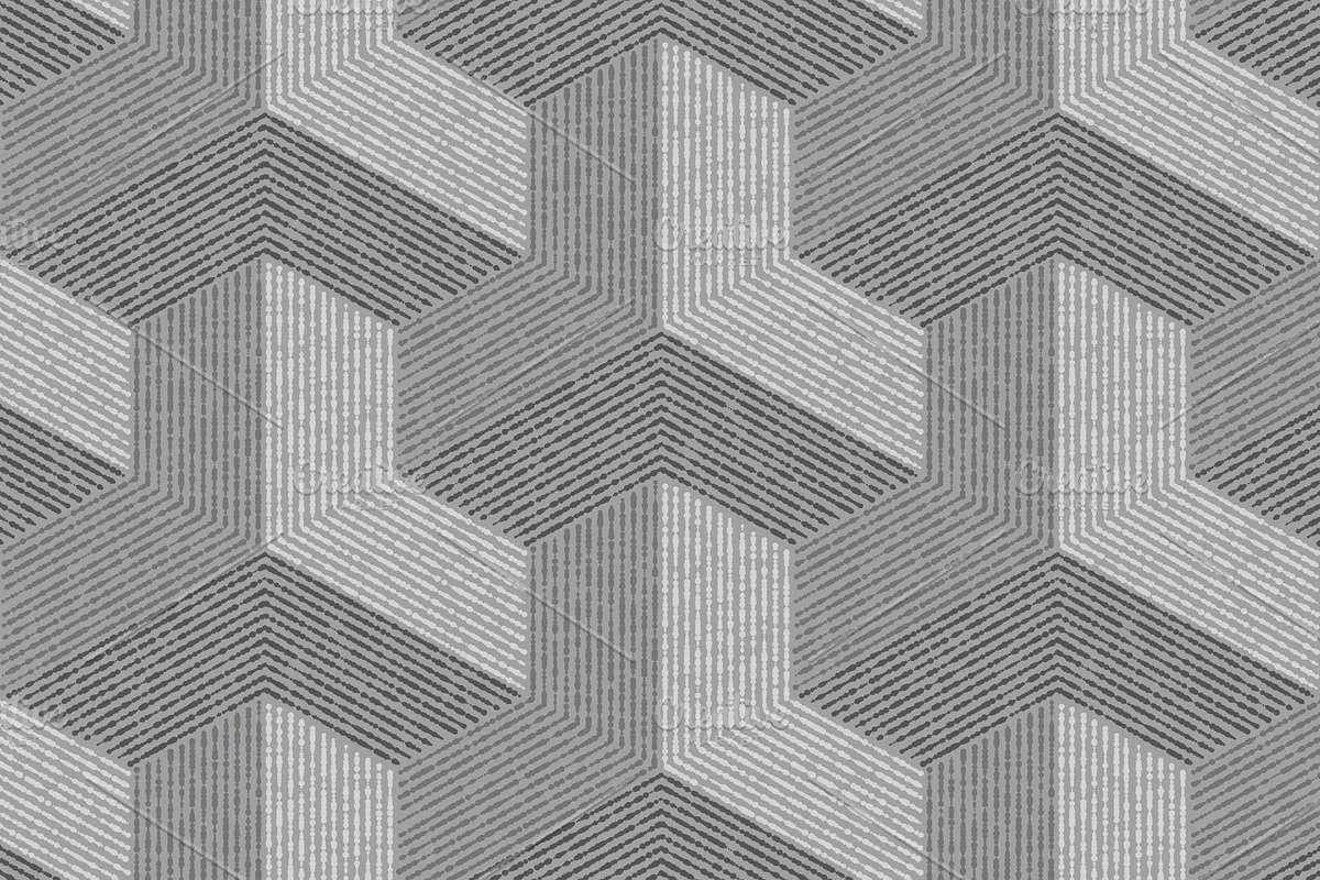 Geometric seamless pattern, a Pattern Graphic by RODINA (Photo 1 of 3)