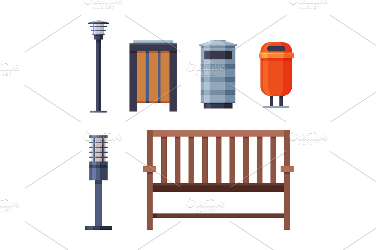 Urban Infrastructure Design Element, an Object Illustration by TopVectors