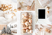 Gold Christmas: Photo, Video, Mockup, a Holiday Photo by Kate Roubin (Thumbnail 3 of 11)