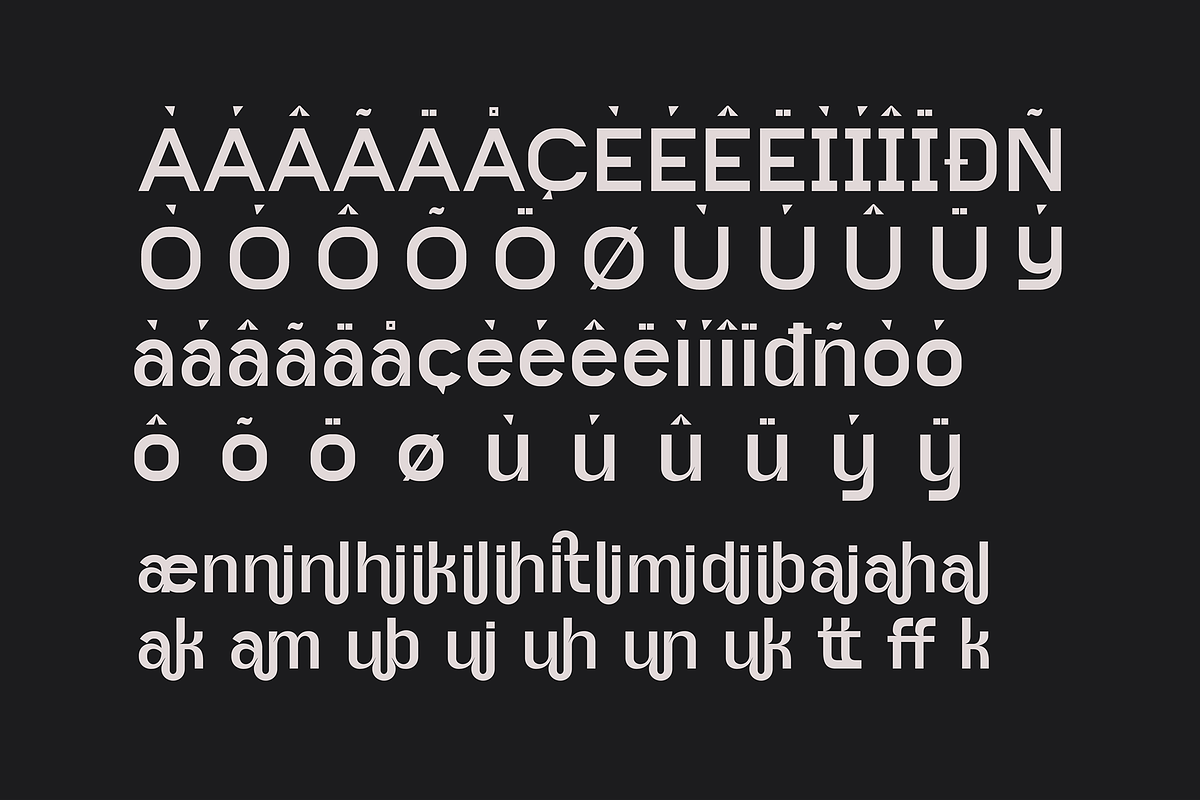 TheBanker San-serif Font, a Font by Compaq_Creative (Photo 4 of 10)