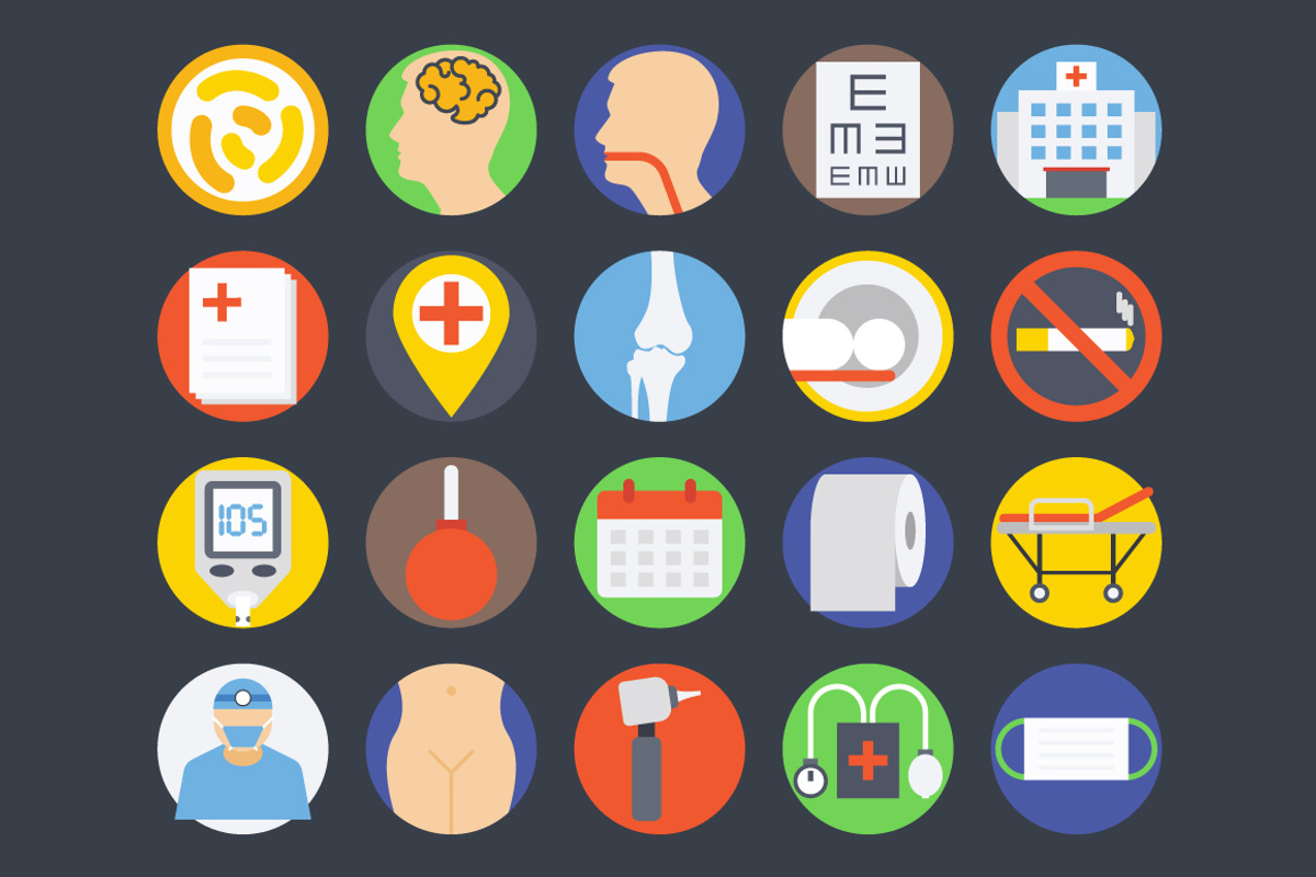 100+ Medical and Health Vector Icons, a Duotone Icon by Prosymbols