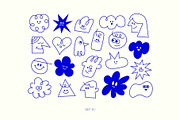 Various Doodle Elements, an Object Graphic by Léo Alexandre (Thumbnail 2 of 17)