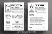 Avery Resume Template, a Resume Template by Fay Zodiac (Thumbnail 4 of 4)