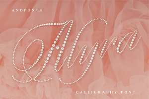 Alyra Calligraphy font