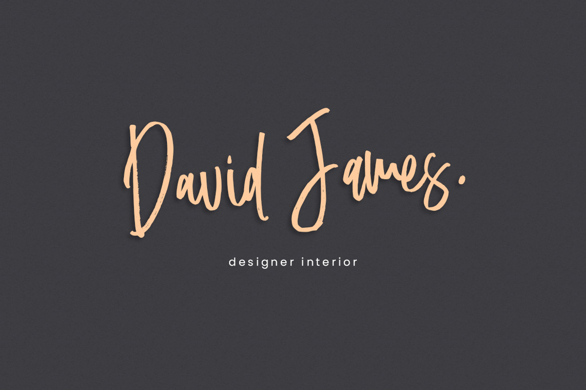 Dust in the wood font preview 5