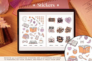 Digital Reading Journal – Orange, a Stationery Template by Aurelie Maron (Thumbnail 9 of 9)
