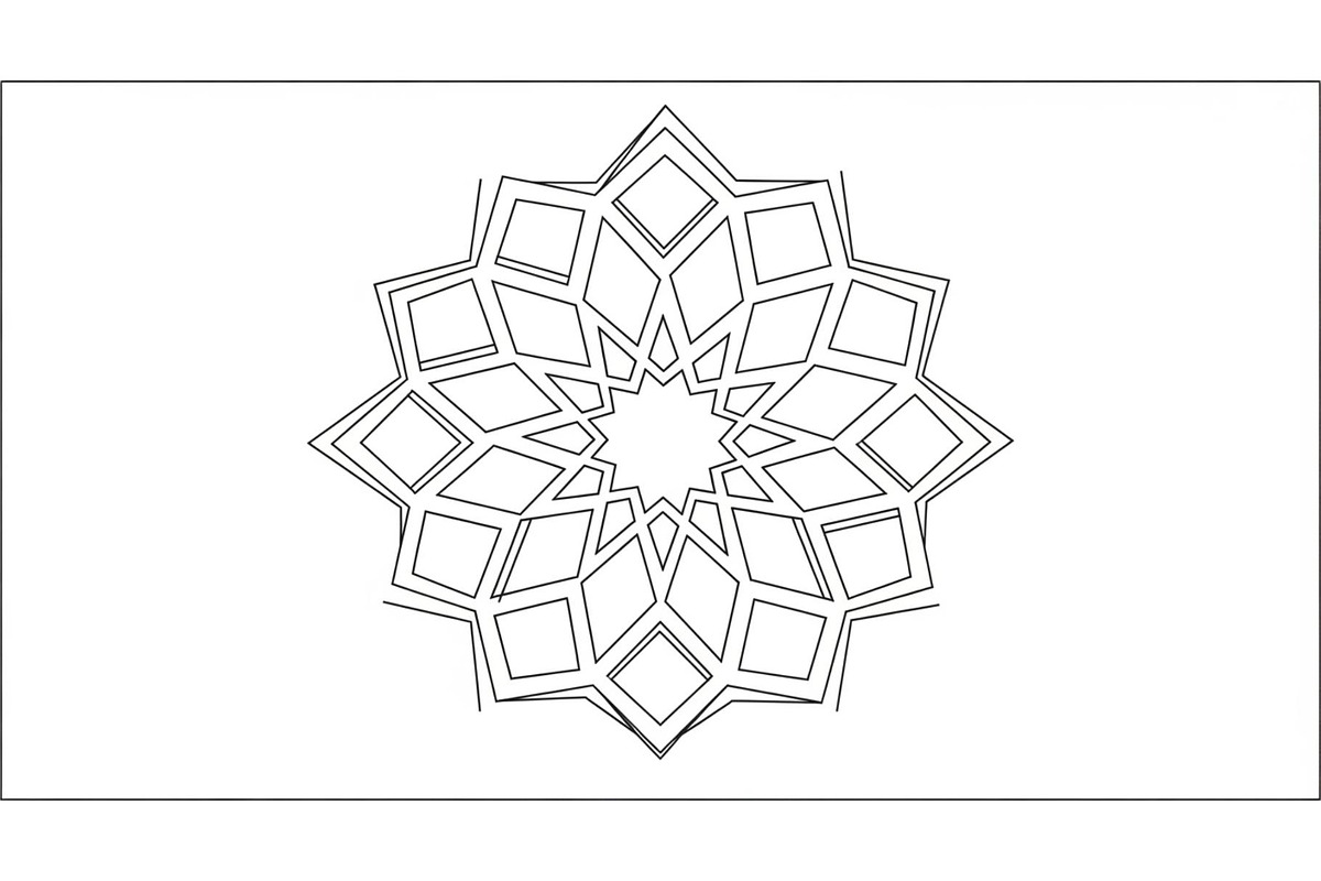 Islamic Mandala Geometric Bundle, an Illustration by Gaye Art (Photo 5 of 51)