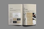 Annual Report Template, a Brochure Template by White Graphic (Thumbnail 12 of 15)