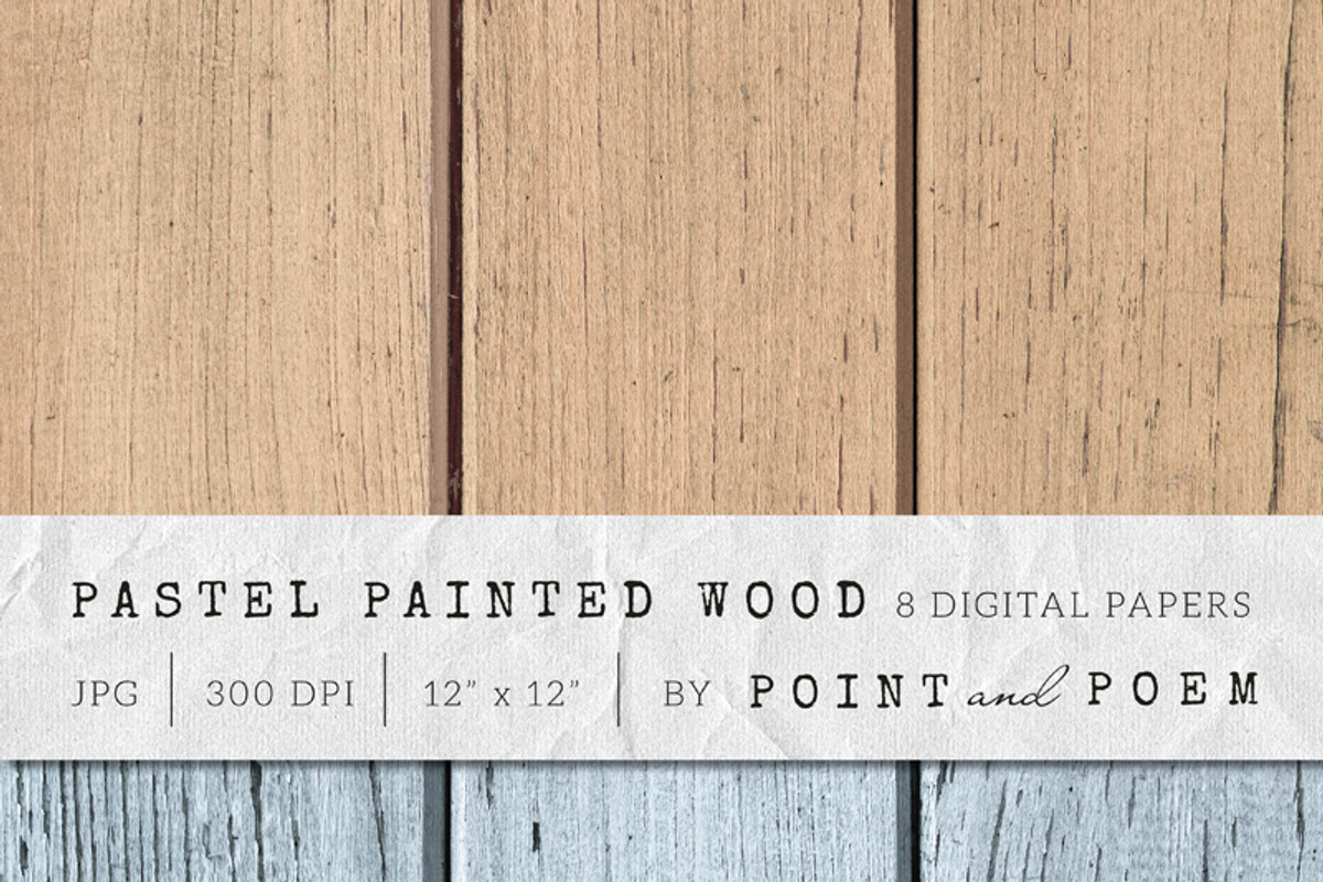 Wood Texture - Painted Pastel Wood preview 4