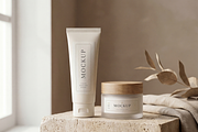 Minimal Skincare Packaging Mockups, a Packaging Mockup by Enysstrale (Thumbnail 9 of 9)