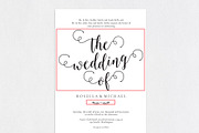 Wedding Invitation Template WPC440, an Invitation Template by Shafura_Wedding (Thumbnail 5 of 5)