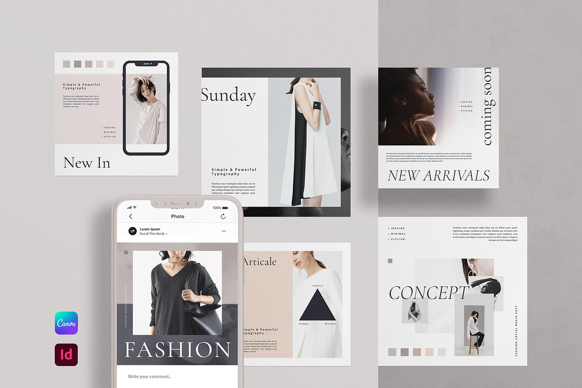 Social Media Post Template, a Social Media Template by TemplatesForest (Photo 1 of 4)