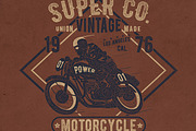 PACK OF 6 VINTAGE TEE VECTOR PRINTS, an Illustration by MKE Print Lab. (Thumbnail 4 of 10)
