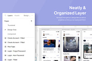 Paragraf - News Portal App Ui Kits, an UI Kit Template by Minialis (Thumbnail 4 of 6)