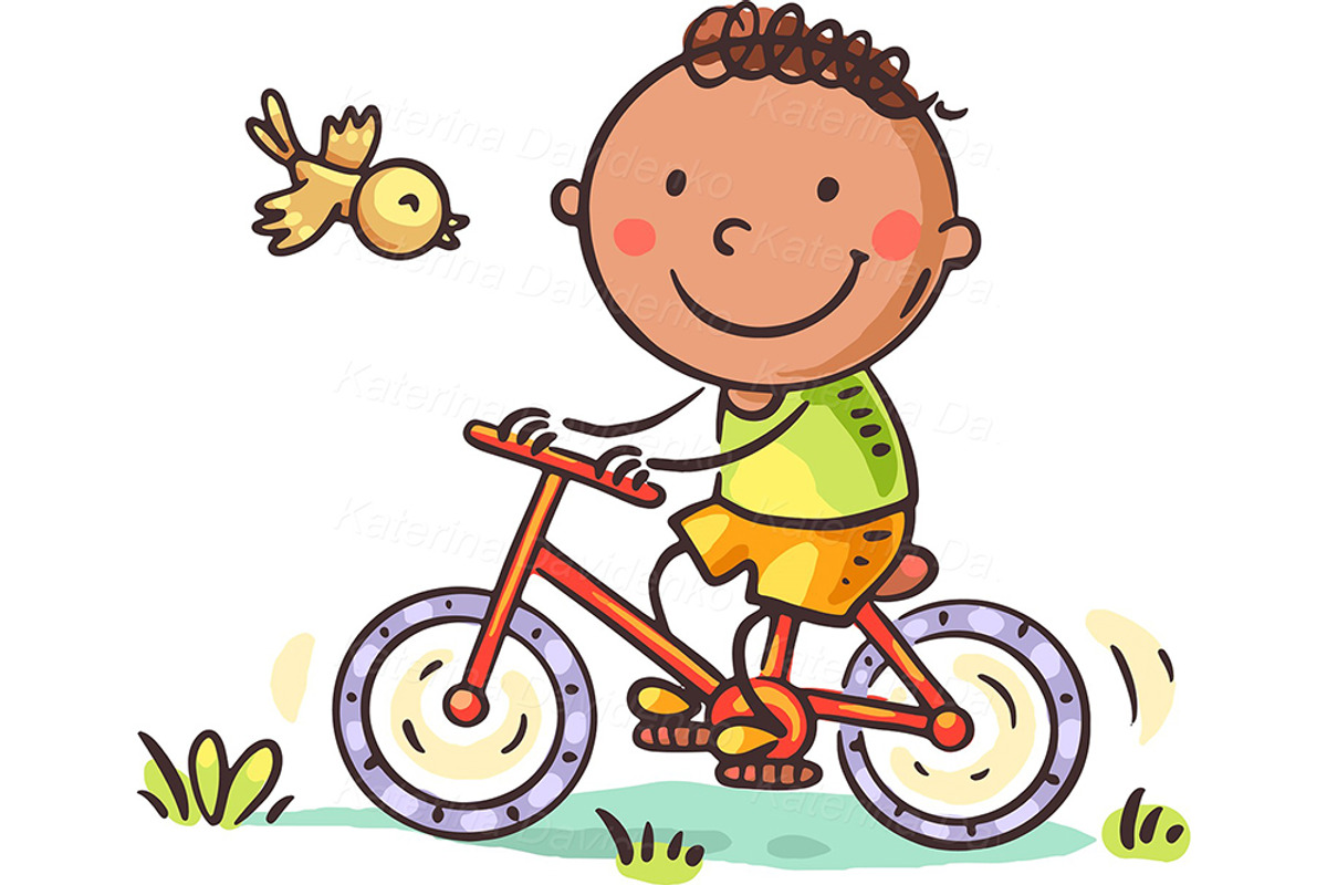 Doodle kids playing outdoors clipart, a Person Illustration by Bubert Art (Photo 3 of 4)