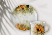 Poetic Watercolor Backgrounds, a Pattern Graphic by Suna Kosem (Thumbnail 11 of 26)