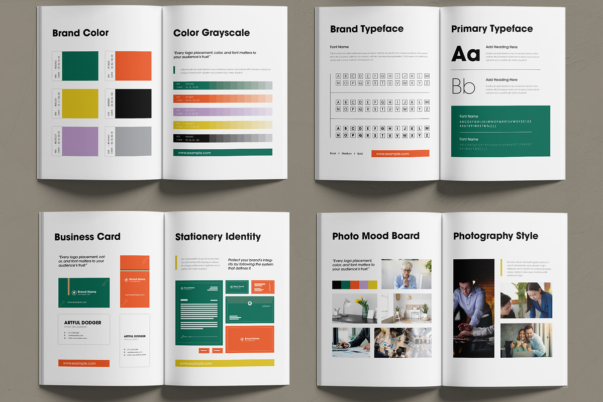 Creative Brand Identity Guideline preview 3