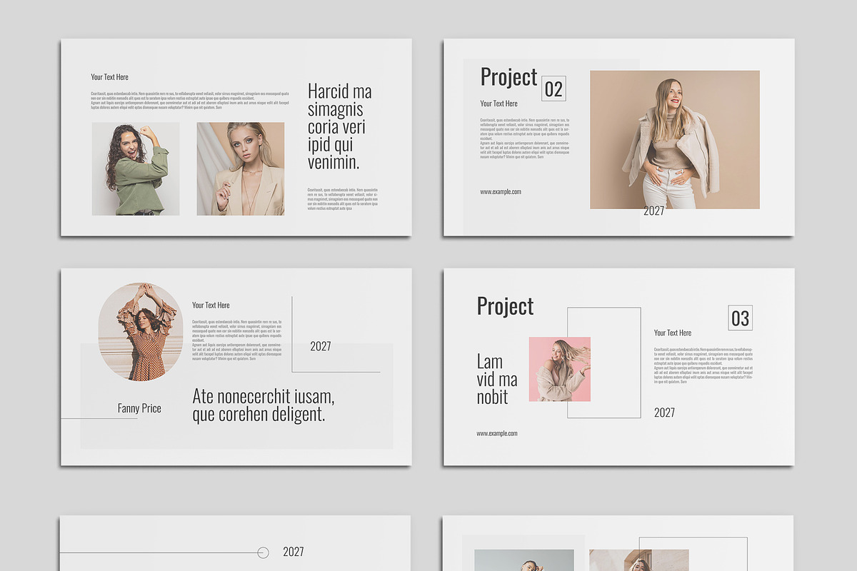 Modern Fashion Presentation Design, a Presentation Template by ClickPaint_Studio (Photo 3 of 6)